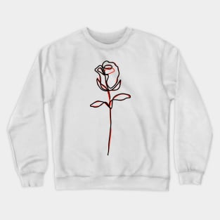 Rose - Will you accept this rose? Crewneck Sweatshirt